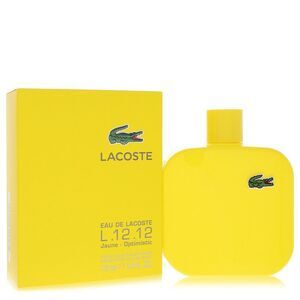 Lacoste L1212 Jaune Optimistic Fragrance Men Yellow Eau De Toilette